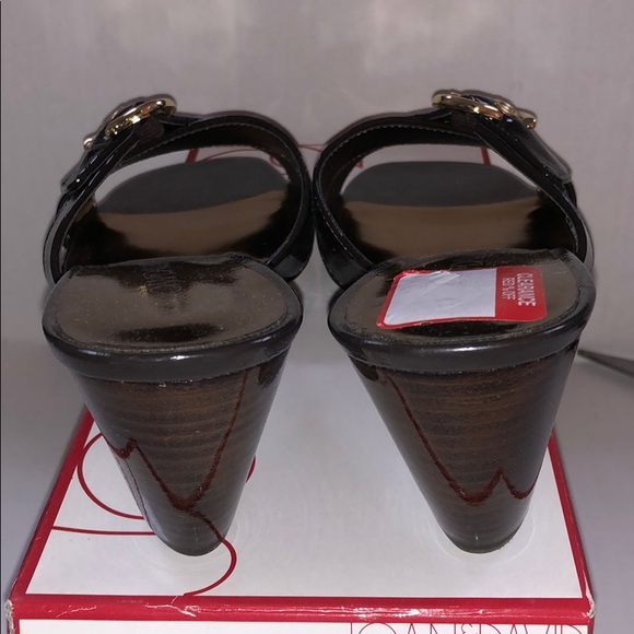 NWT Joan & David Leather Jessica Sandals, Size 8.5 - Picture 4 of 5